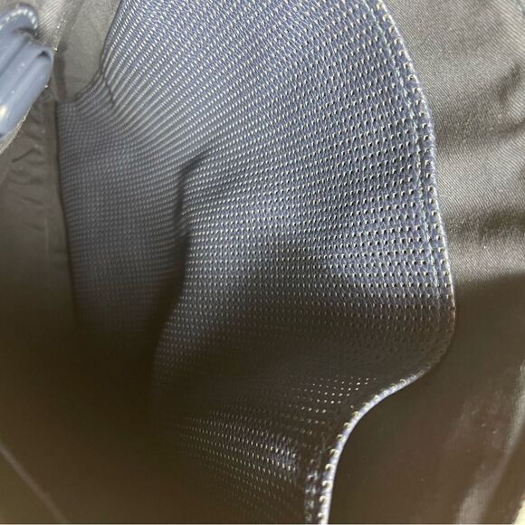 Caboodle Navy blue and beige  computer backpack with rose gold hardwares - Picture 5 of 11